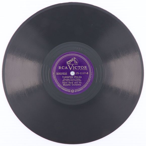 Will Glahé,  Henri Rene You Can't Be True /Turnpike Polka 1948 10" 78 rpm Record - Picture 4 of 16